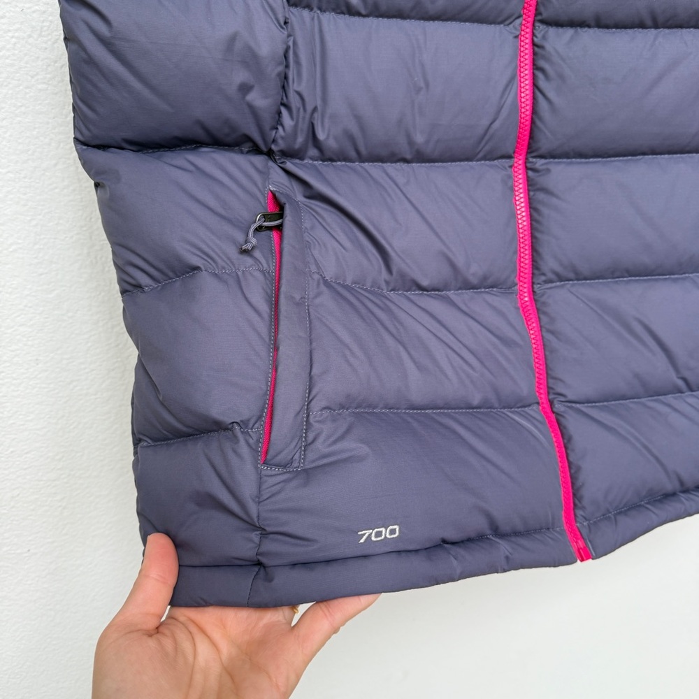 The North Face 700 Nuptse Down Puffer Vest Purple Size XXL - Picture 5 of 6